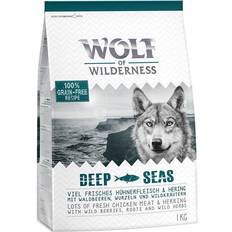 Wolf of Wilderness Hunde - Tørfoder Kæledyr Wolf of Wilderness Blue River 1kg