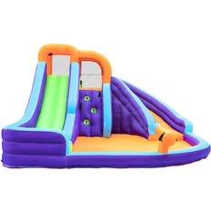 Coconut The Double Slide with Climbing Wall & Water Park & Canon