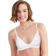 Hanes Comfy Support ComfortFlex Fit Wirefree Bra Heather Women