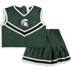 Girls Youth Michigan State Spartans Two-Piece Cheer Set