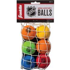 Franklin Sports 6-Pack Mini Foam Hockey Balls, Multicolor