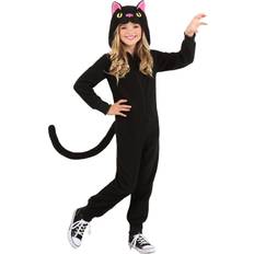 Noir Combi-pantalons Black Cat Kid's Onesie