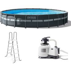 Intex above ground pools Intex 24 Foot Ultra Xtr Frame Pool Set