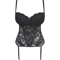 Ann Summers Sexy Lace Planet Basque - Black