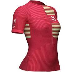 Compression shirt short sleeve Compressport Tri Postural Short Sleeve Womens Compression Top 2022 Jazzy/Paradise