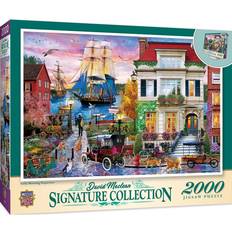 Non-Toxic Classic Jigsaw Puzzles Masterpieces Early Morning Departure 2000 Pieces