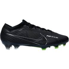 Nike Purple Soccer Shoes Nike Zoom Mercurial Vapor 15 Elite FG M - Black/Summit White/Volt/Dark Smoke Grey