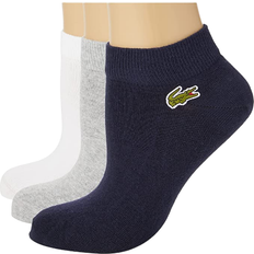 Lacoste Chaussettes Lacoste Sport Low-Cut Socks 3-pack - Grey Chine/Navy Blue/White