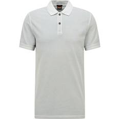 Herren - Silbrig Poloshirts HUGO BOSS Prime Polo Shirt - Silver