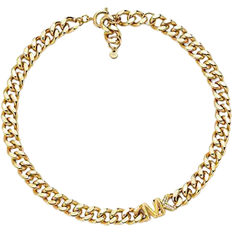 Gold statement necklace Michael Kors Premium Necklace - Gold/Transparent