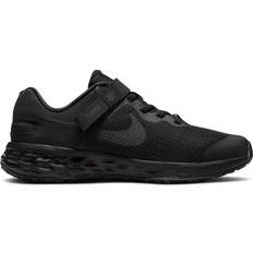 Nike Revolution 6 FlyEase GS - Black/Dark Smoke Grey/Black