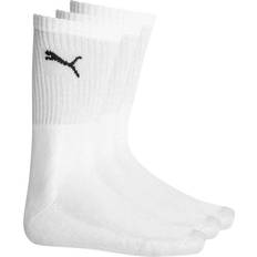 Puma Damen Socken Puma Unisex Crew Socks 3-pack - White