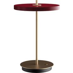 Umage asteria forest green Umage Asteria Move Ruby Red Bordslampa 30.6cm