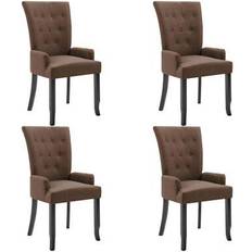 vidaXL 54x56x106cm 4-pack Kitchen Chair 41.7" 4pcs