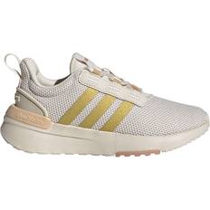 Adidas Beige Sport Shoes adidas Kid's Racer TR21 - Aluminium/Gold Metallic/Magic Beige