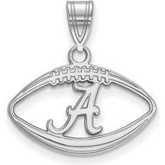 LogoArt University of Alabama Football Pendant - Silver