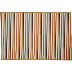 Hübsch Pavilion Blankets Yellow, Red, White, Multicolour (200x140cm)