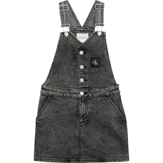 Calvin Klein Dungaree Dress - Washed Black (IG0IG01565-1BY)