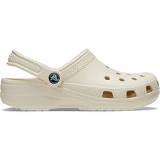 Beige Chaussons d'Extérieur Crocs Classic Clog - Bone