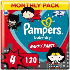 Pampers baby dry 4 Pampers Baby Dry Pants Size 4