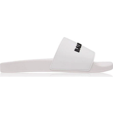 Balenciaga Pool Slide - White/Black