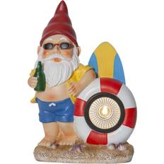 Multifärgade Jullampor Star Trading Solar Decoration Gnomy Multicolour Jullampa 23cm