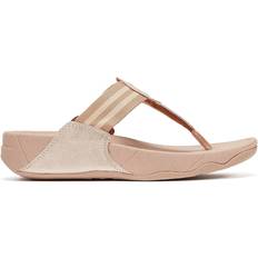 Damen - Zehenriemen Sneakers Fitflop Walkstar - Rose Gold