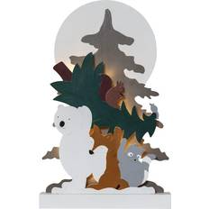 Alimentato a batteria Lampade Natalizie Star Trading Forest Friends Lampada Natalizia 45cm