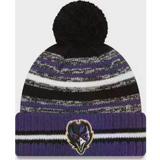 New Era Baltimore Ravens 2021 NFL Sideline Sport Official Knit Beanie Sr