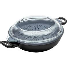 Aluminio Sartenes Wok Prestige Nadiya 4 in 1 con tapa 35.5 cm