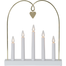 Star Trading Glossy Bow Candle Bridge 30cm