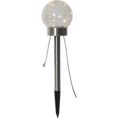 Indbygget strømafbryder - Transparent Gulvlamper & Havelamper Star Trading Glory Bedlampe 35cm