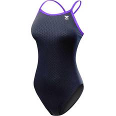 Women’s Hexa Diamondfit Swimsuit - Black/Purple