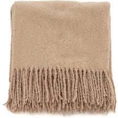 Venture Design Tilly Couverture Beige (170x130cm)
