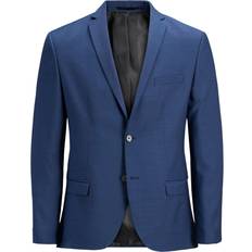 Jack & Jones Herren Jacketts Jack & Jones Solaris Super Slim Fit Blazer - Blue/Medieval Blue