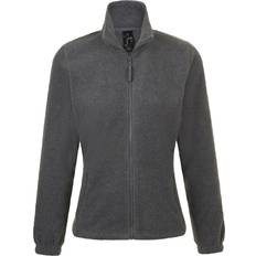 Sol's Womens North Full Zip Fleece Jacket - Grey Marl