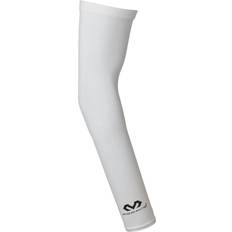 Unisex Copribraccia e Gambali McDavid Compression Arm Sleeve 2-pack Unisex - White