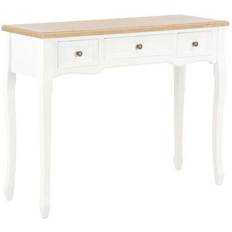 vidaXL Dressing With 3 Drawers Table Console 35x100cm