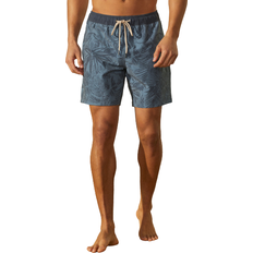 UpWest x Fair Harbor Bayberry Swim Short - Blue Hawaiin