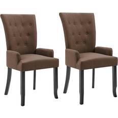 vidaXL - Kitchen Chair 41.7" 2pcs