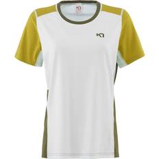 Blanco - Senderismo Camisetas Kari Traa Sanne Hiking T-Shirt Women - Green/White