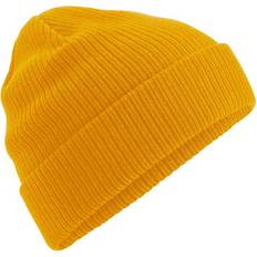 Cotton Beanies Beechfield Organic Cotton Beanie - Mustard Yellow