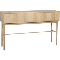 Oak - Wood Console Tables Hübsch Herringbone Console Table 38x150cm