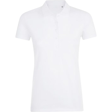 Sol's Women's Phoenix Polo Shirt - White