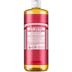 Dr. Bronners Bath & Shower Products Dr. Bronners Pure-Castile Liquid Soap Rose 32fl oz