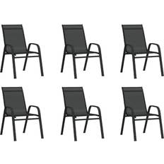 vidaXL 318783 6-pack Garden Dining Chair