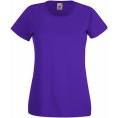 Fruit of the Loom Valueweight Short Sleeve T-shirt W - Purple