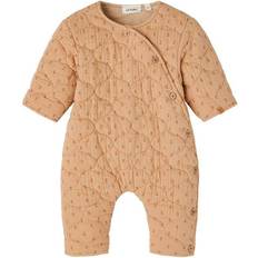 Floreado Monos Lil'Atelier Damir Quilted Loose Suit AOP Lil - Croissant (13199034 )