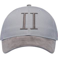 Les Deux Kepsar Les Deux Baseball Cap Suede II - Steeple Grey/Caribou Brown