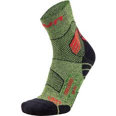 Run Trail Challenge Socks Men - Yellow Fluo Melange/Red